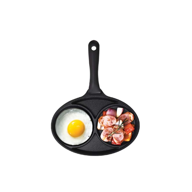 Kitchen Flower 2 Space Non-Stick Coated Egg Pan - Image 1